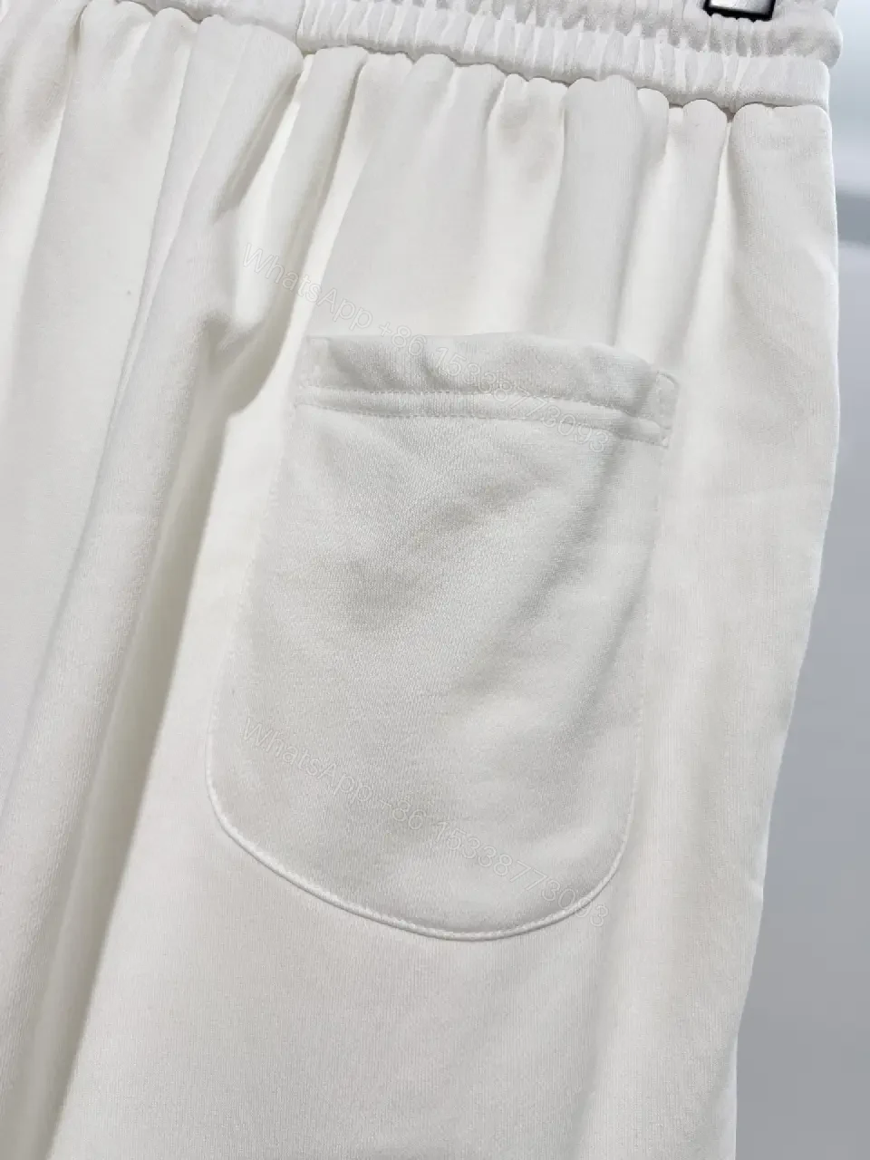 View 2 of Minimalist Luxe Sweatshorts: Premium Relaxed Fit, LV Accent Shorts