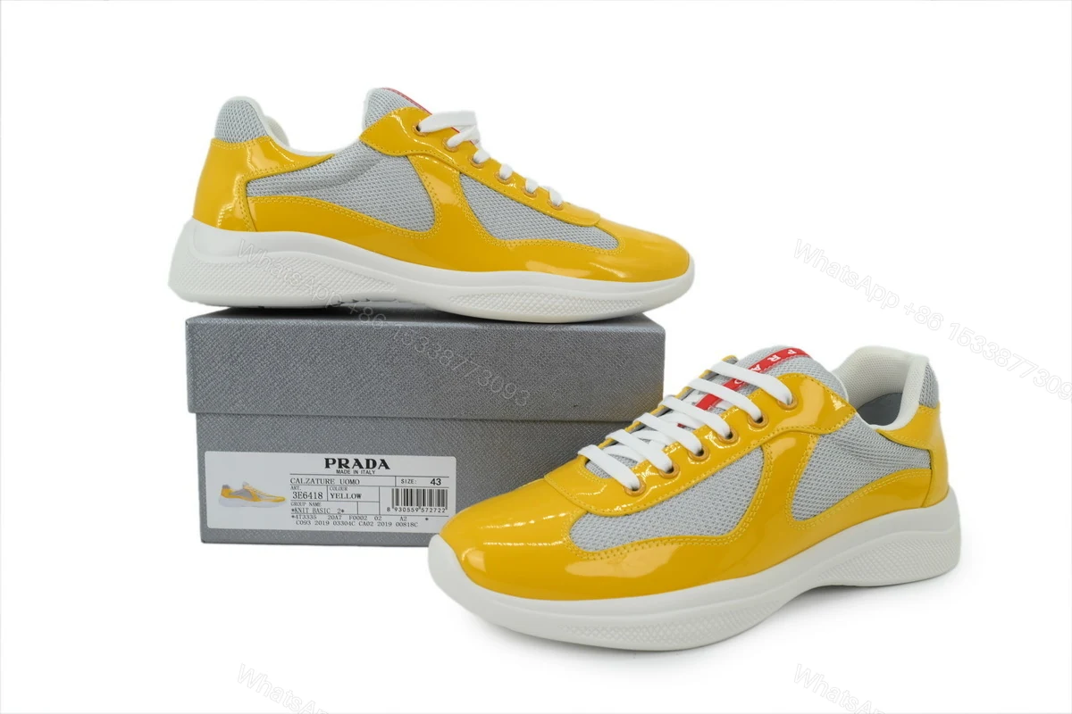 View 8 of Prada Sneakers Yellow