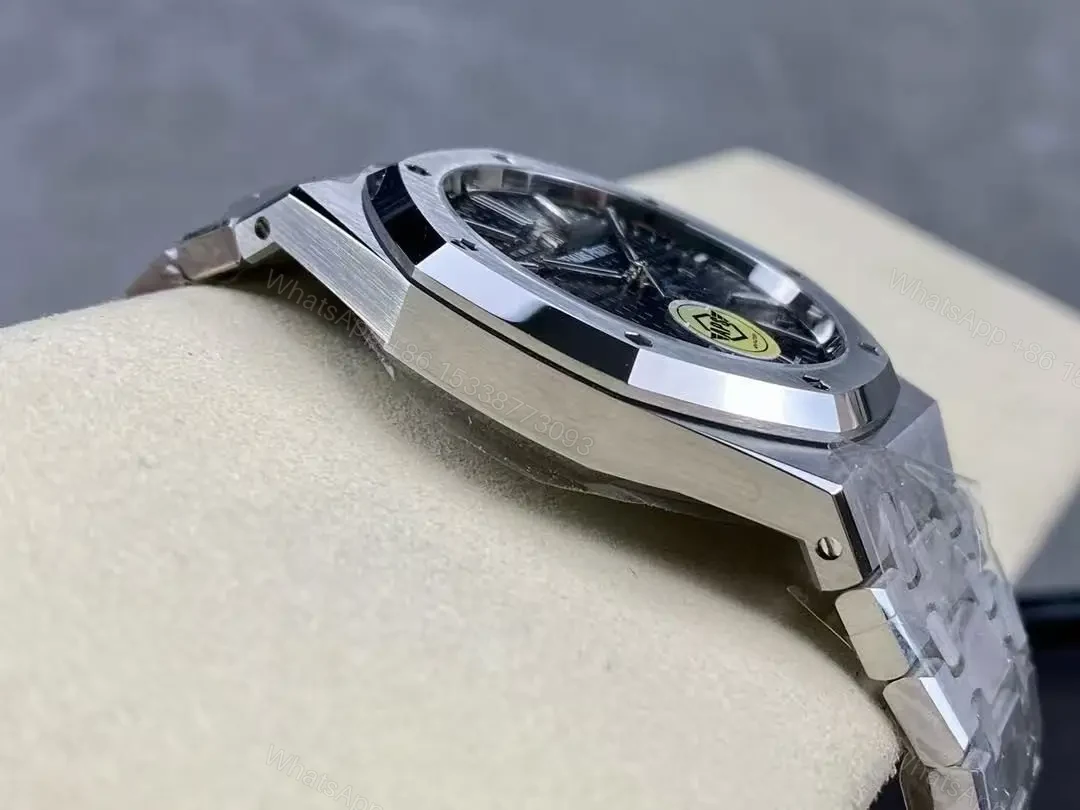 View 6 of Swiss Clone Replica AP ROYAL OAK Silver Black Dial