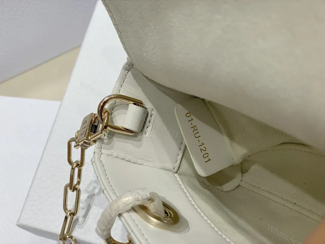 View 7 of Dior D-Joy Mini Bag White Super Quality Women’s Handbag 16.5x6x10cm