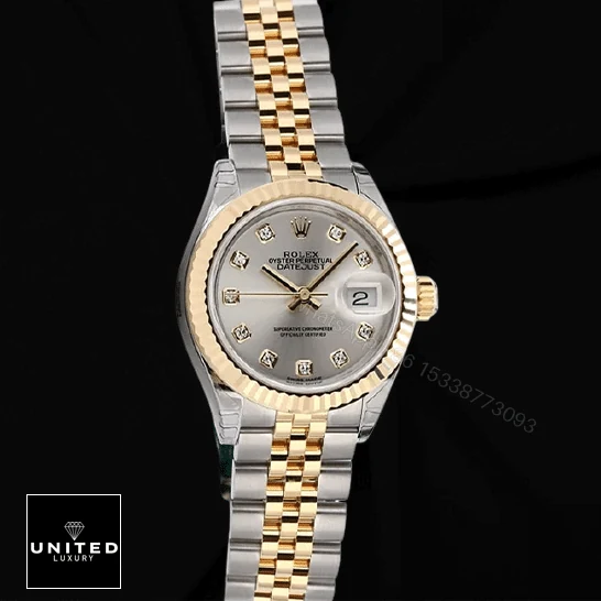 View 8 of Rolex 279173 Diamond Replica