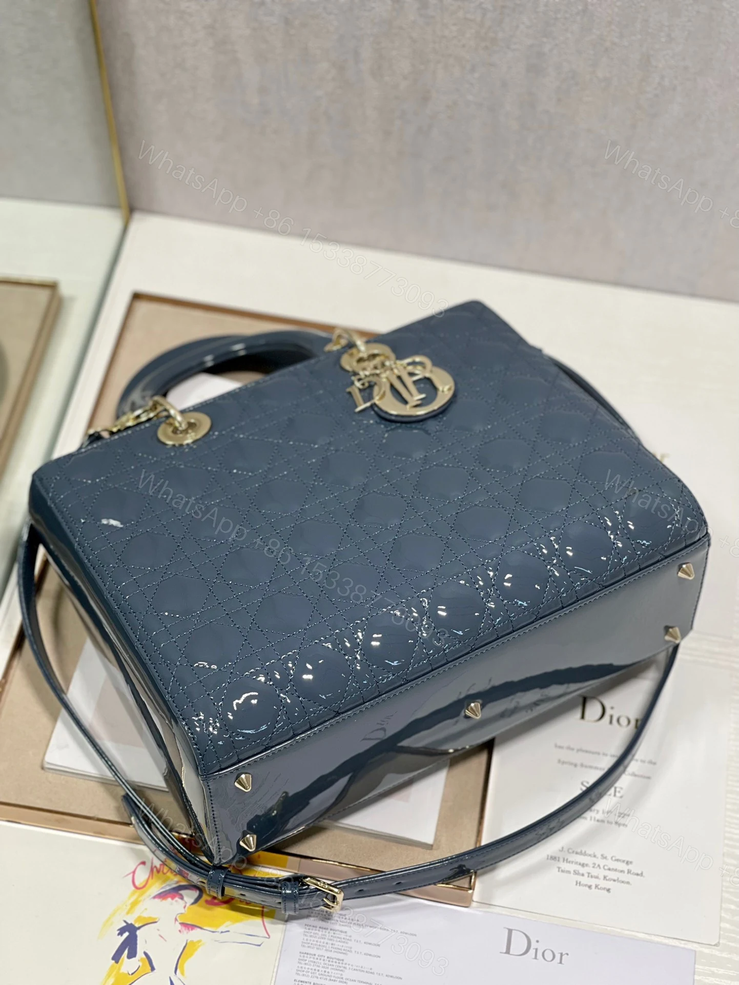 View 5 of Dior Lady Women’s Handbag 32cm