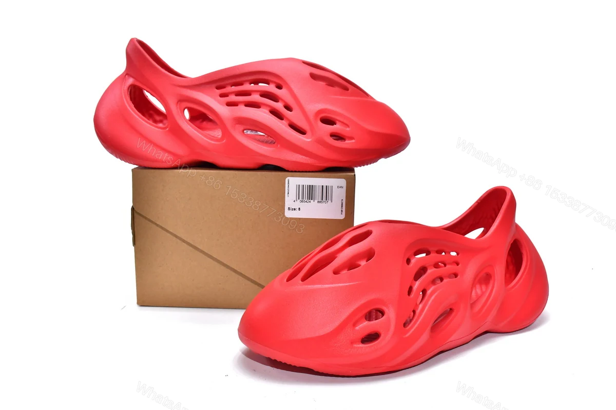 View 6 of adidas Yeezy Foam Runner Vermillion GW3355