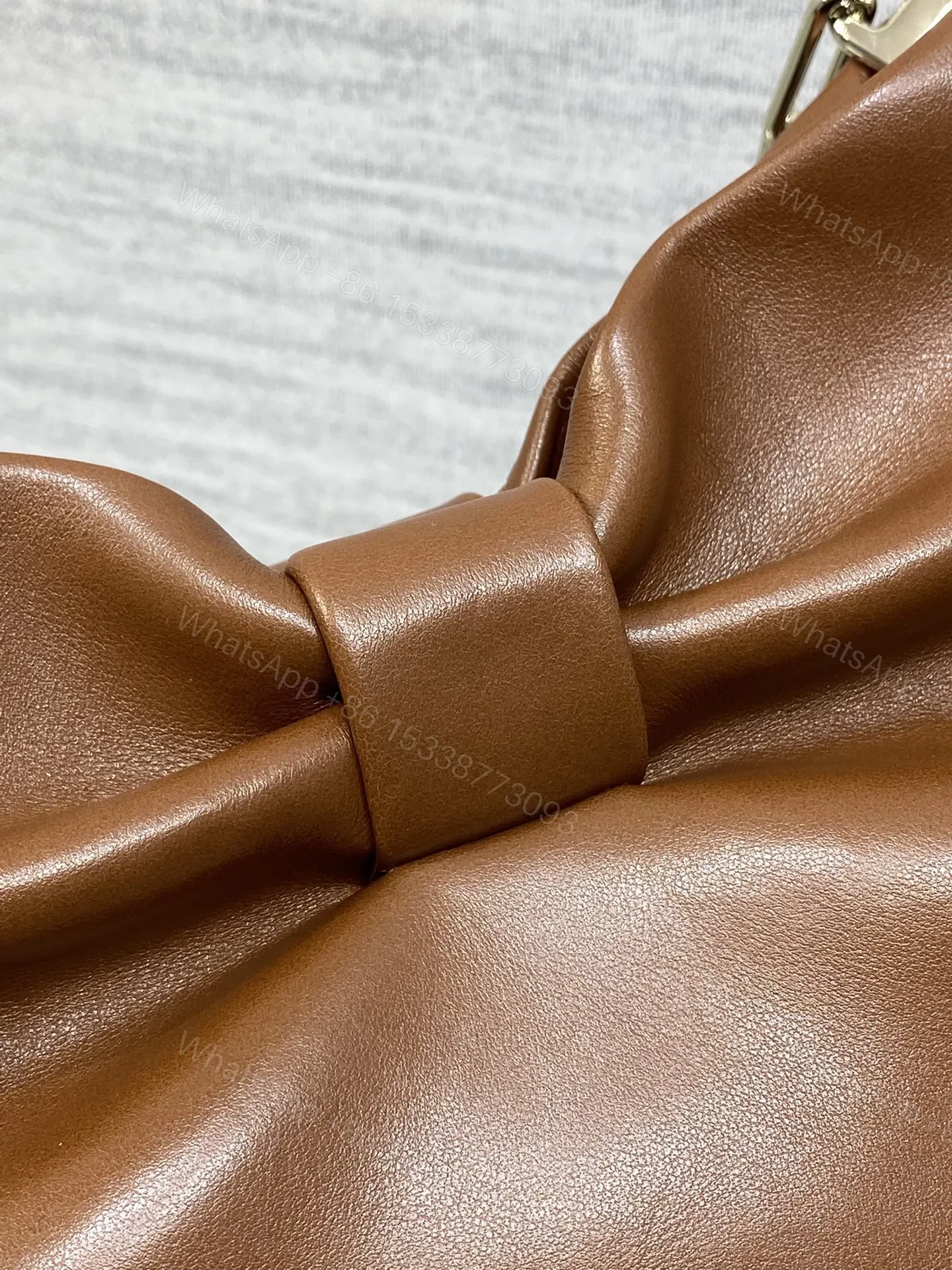 View 4 of Dior Bow Bag Small Brown