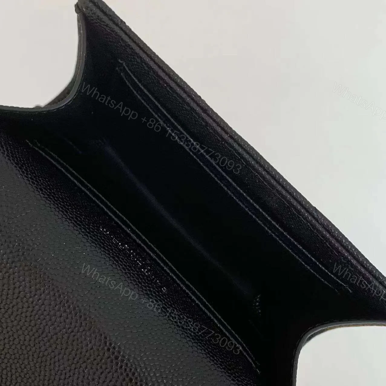 View 4 of Ysl wallet with Sliver hardware