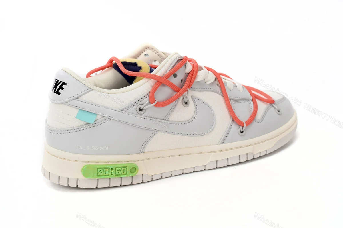 View 3 of OFF WHITE x Nike Dunk SB Low The 50 NO.23 DM1602-126