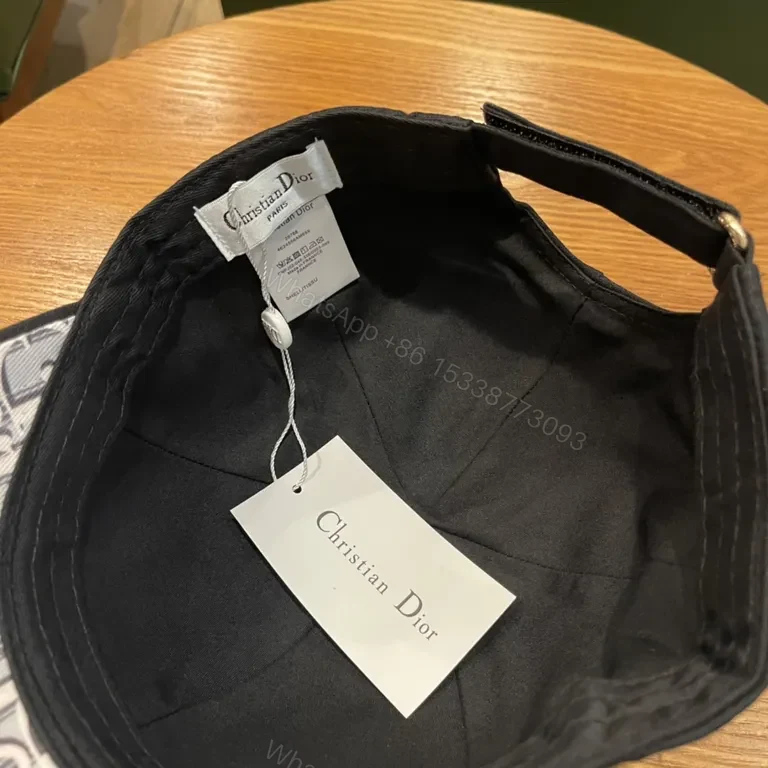 View 9 of Chic Dior-Style Cap: Subtle Luxury Everyday Comfort