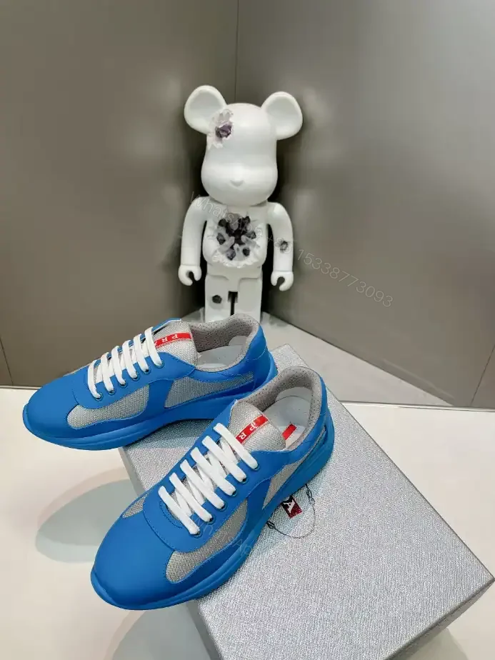 View 6 of PRADA AMERICA’S CUP SOFT RUBBER AND BIKE FABRIC SNEAKERS – PRD001