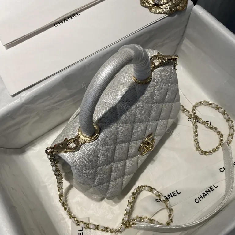 View 3 of Chanel-Style Quilted Mini Flap Bag: Timeless Luxury, Modern Versatility