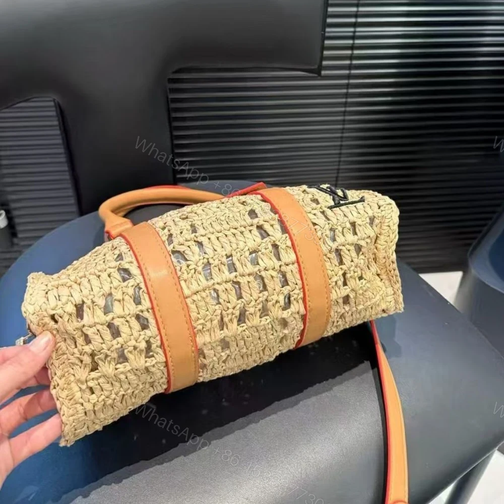 View 5 of Louis Vuitton Keepall Bandoulière 25 Natural Beige 25Cm M25010