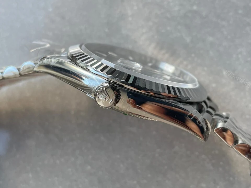 View 7 of VS Factory 1:1 Rolex DateJust 41 SS Best Edition 904L Steel Black Dial