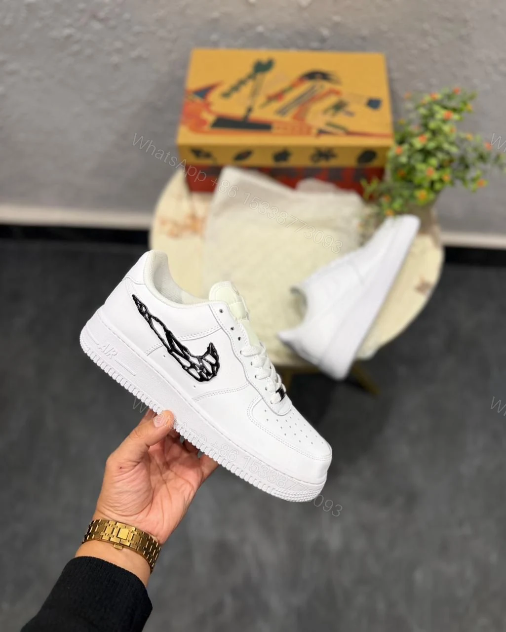 View 8 of FIRST COPY NIKE AIRFORCE ONE MOLTEN METAL VENOM SHOES