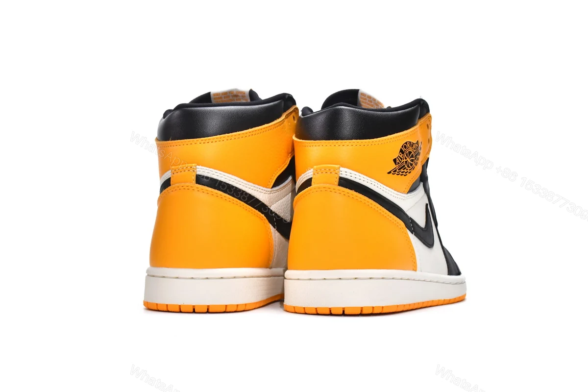 View 7 of Air Jordan 1 High OG Yellow Toe 555088-711