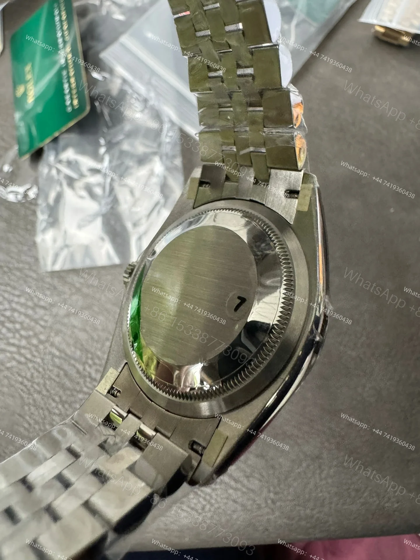 View 14 of Rolex Datejust M126200-0005 Blue Dial 1:1 Replica Jubilee 36MM 3235 Movement Super Clone Watch