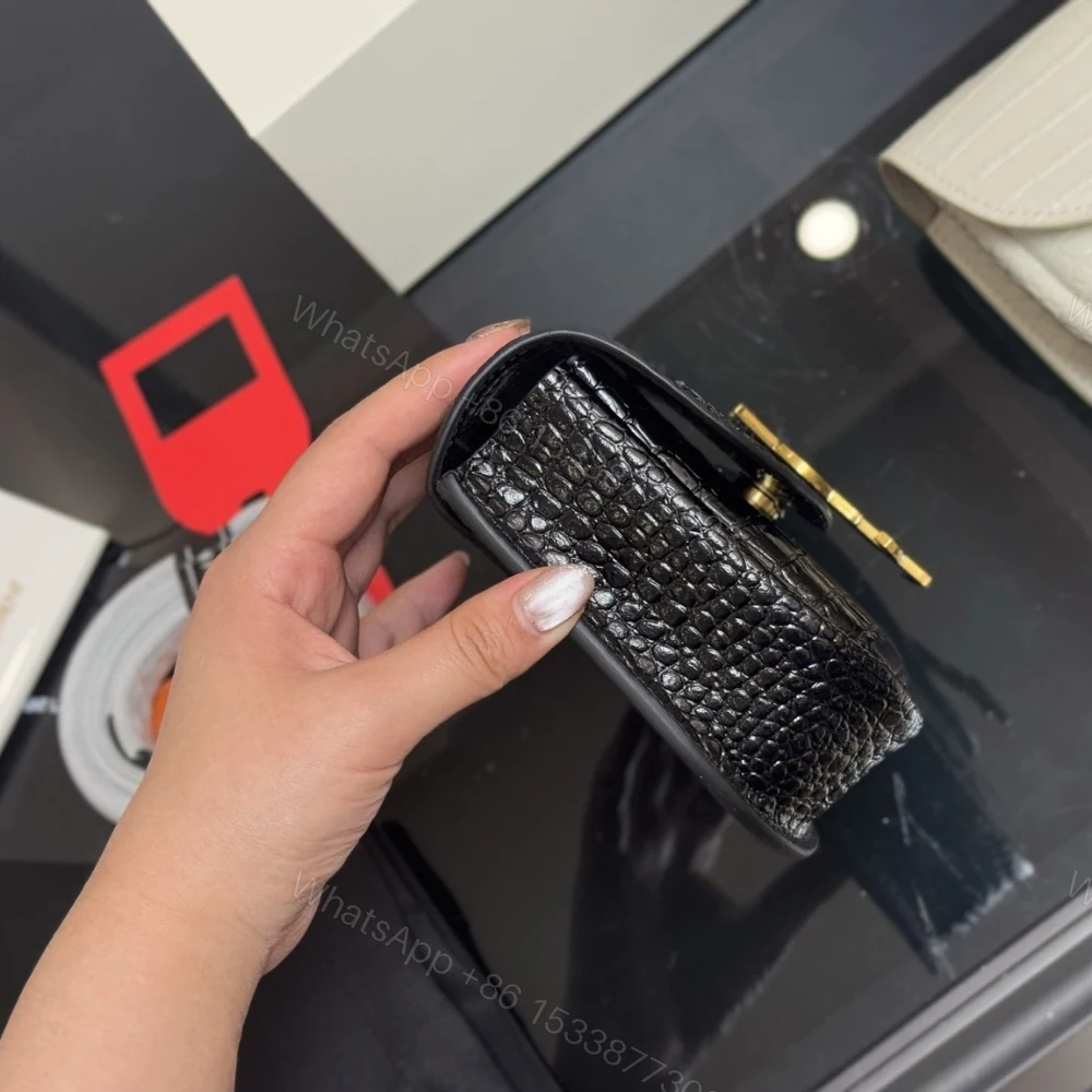 View 3 of Saint Laurent Kaia Small Satchel Shoulder Bag Black 17Cm