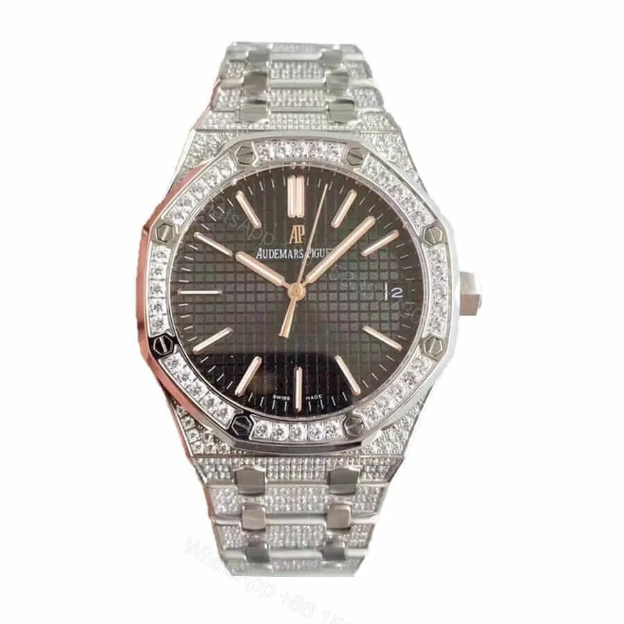 Replica AP Iced Out Watch — view 1