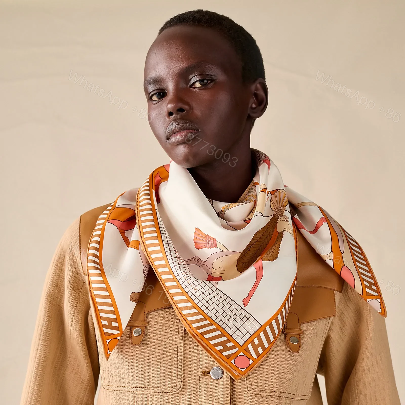 View 7 of HERMES silk