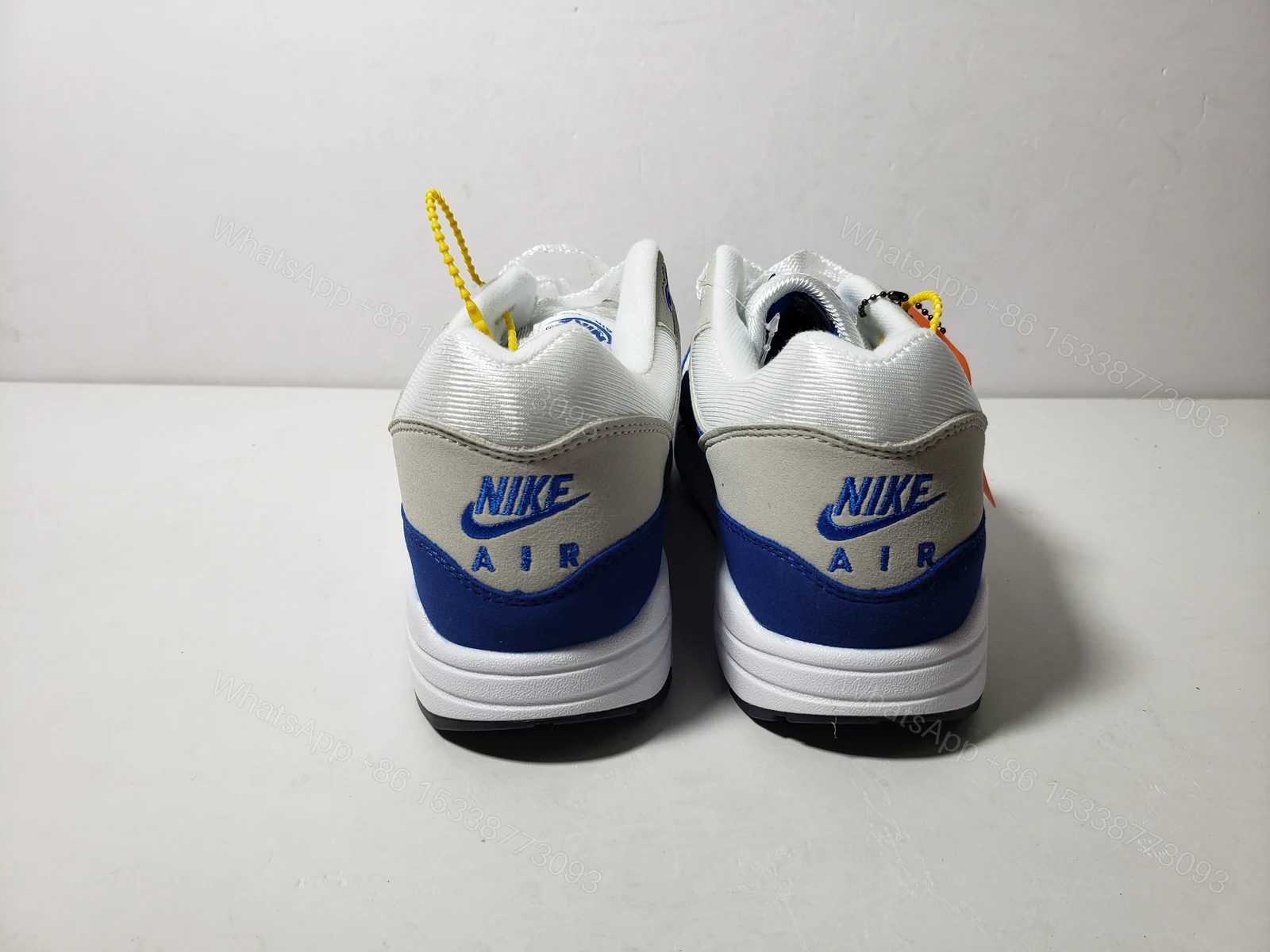 View 2 of Nike Air Max 1 Anniversary "Royal Blue" 908375-102