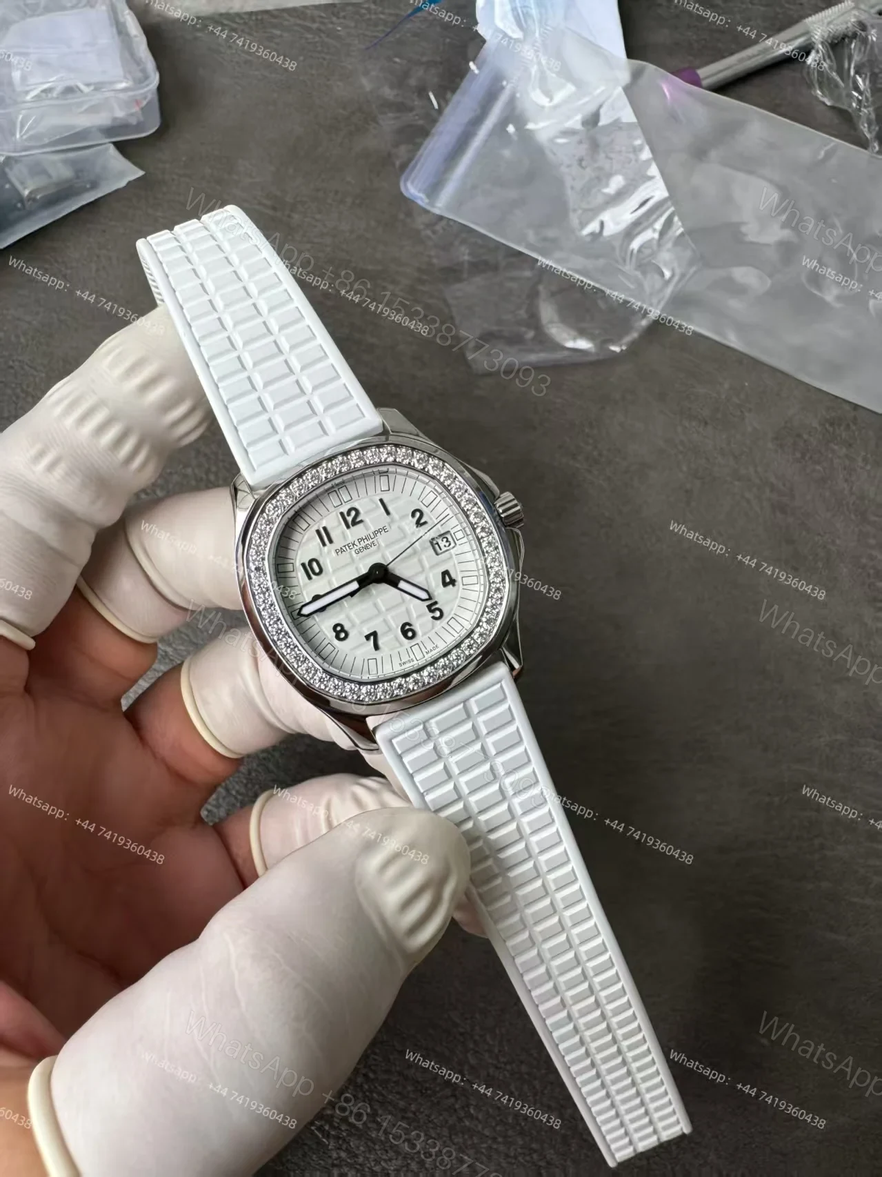 View 6 of Patek Philippe Aquanaut Luce 5267/200A-010 White Dial 38.8MM