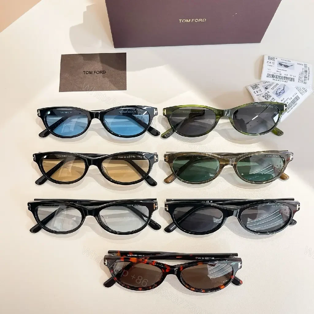 View 3 of Asymmetric Cat-Eye Sunglasses: Premium Acetate + Metal