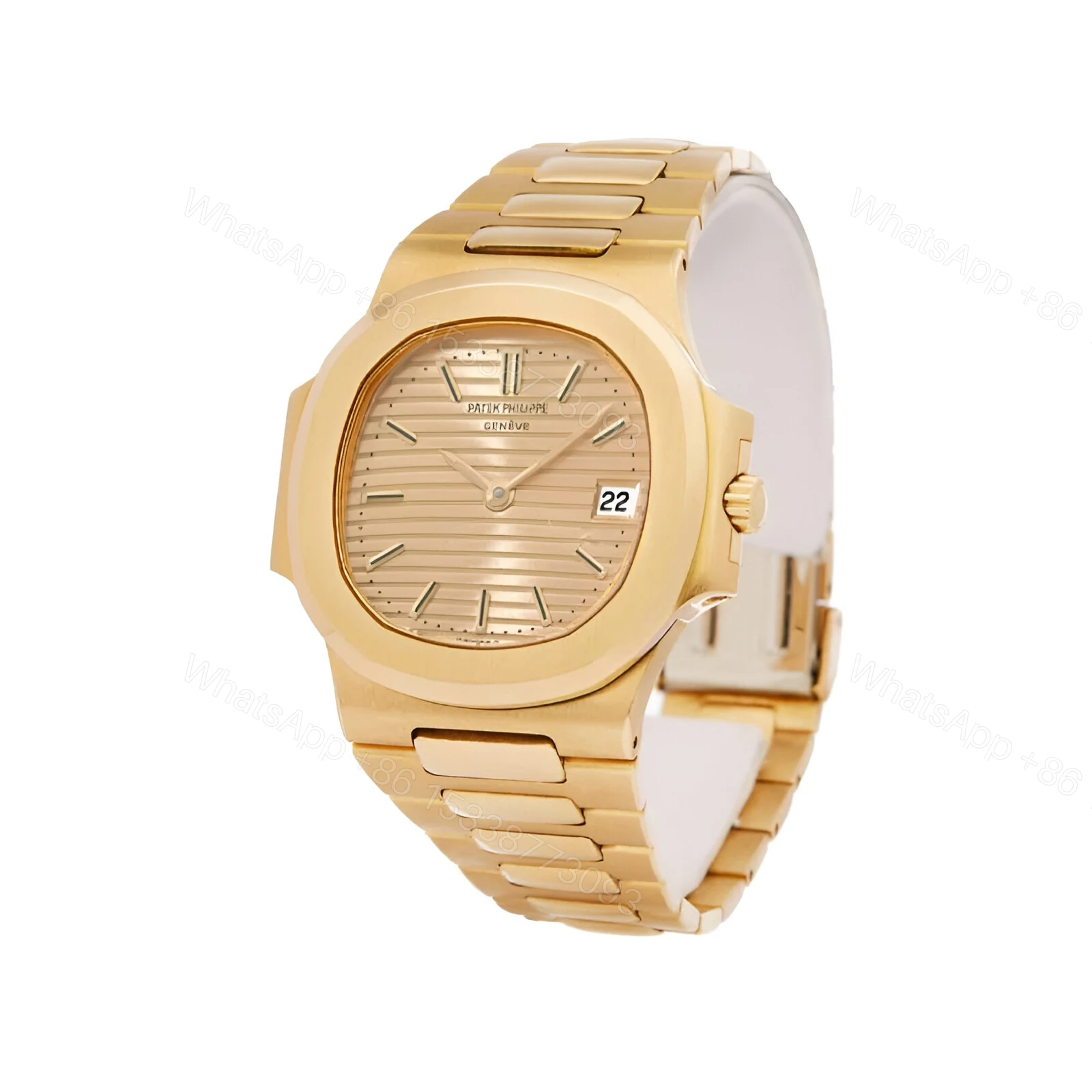 View 2 of Patek Philippe Nautilus Vintage Gold Replica