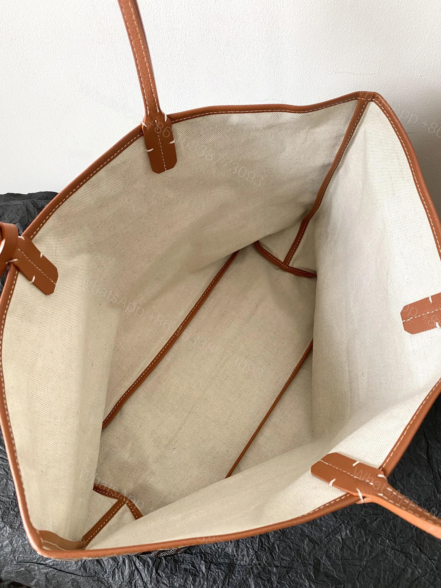 View 3 of GOYARD Goyardine Artois MM Tote Bag