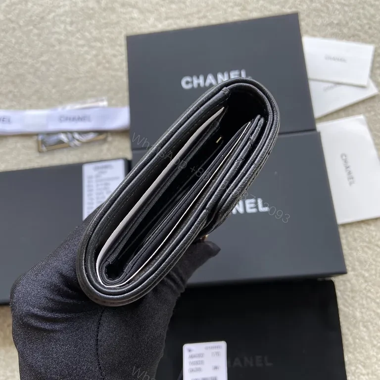 View 2 of Chanel Quilted Lambskin Wallet - Compact Luxury Everyday