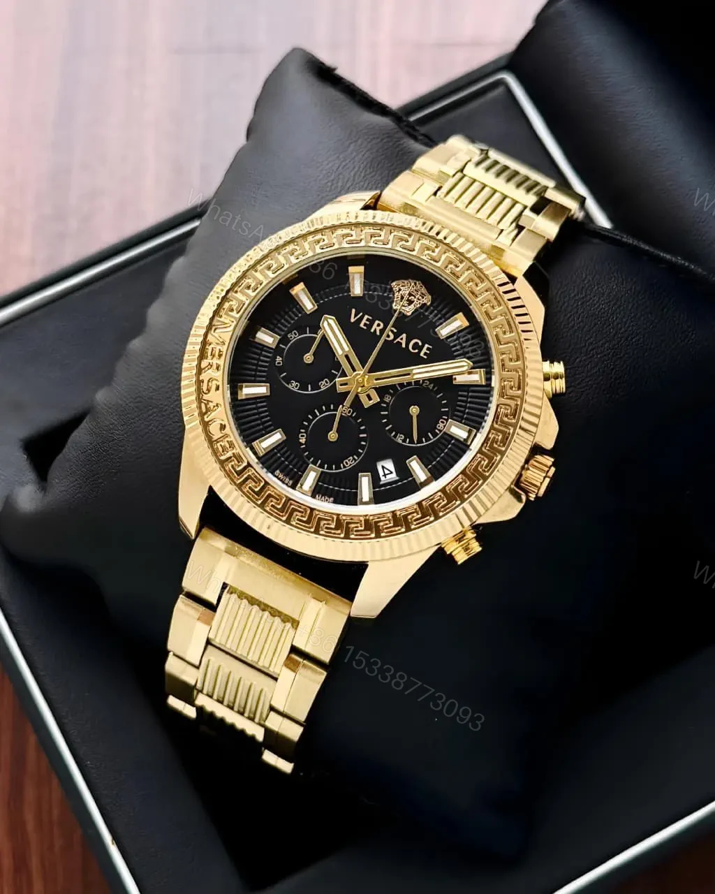 View 4 of Versace Greca Chronograph