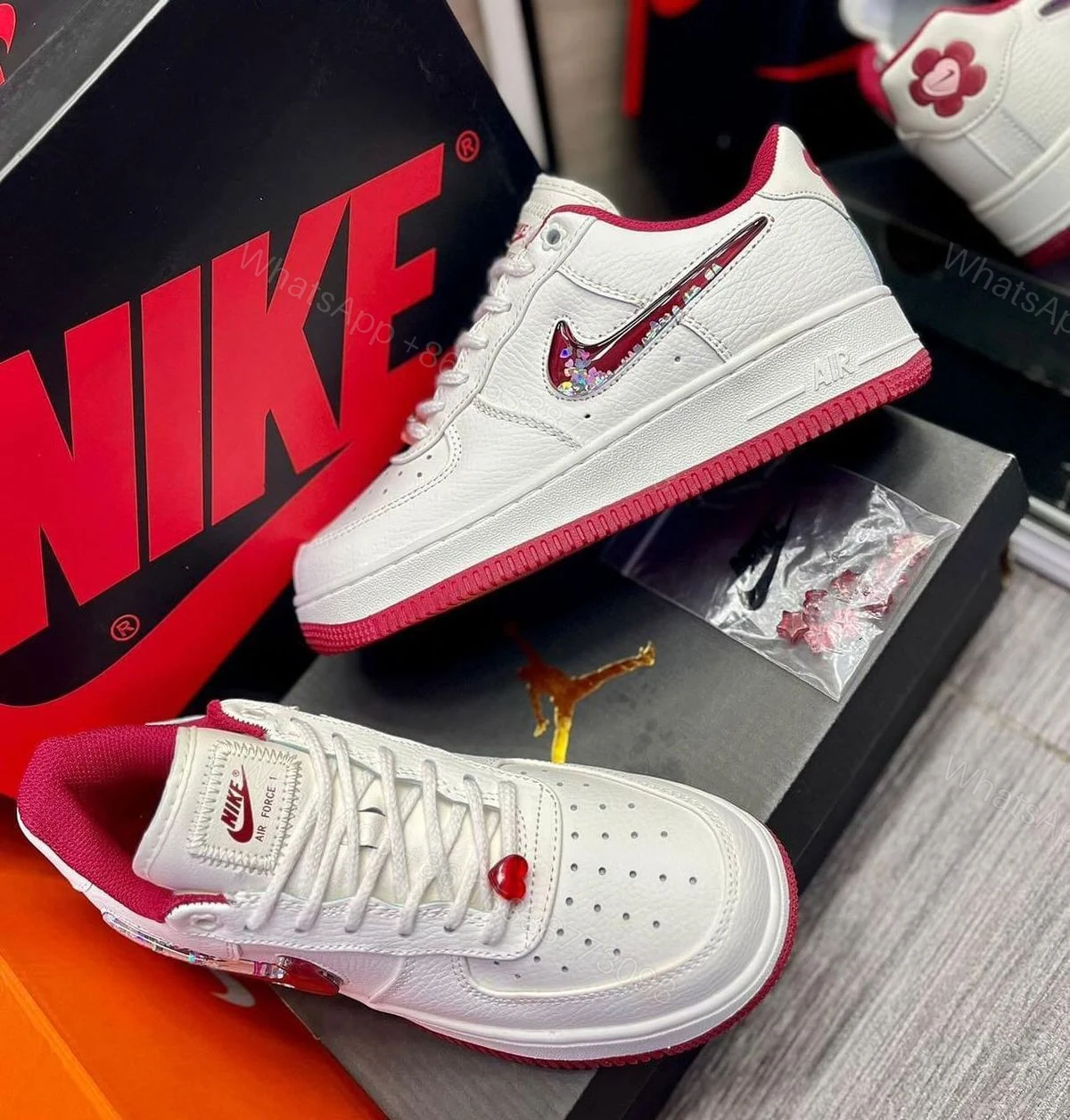 View 3 of First Copy Nike Air Force 1 Valentine 2025 Edition