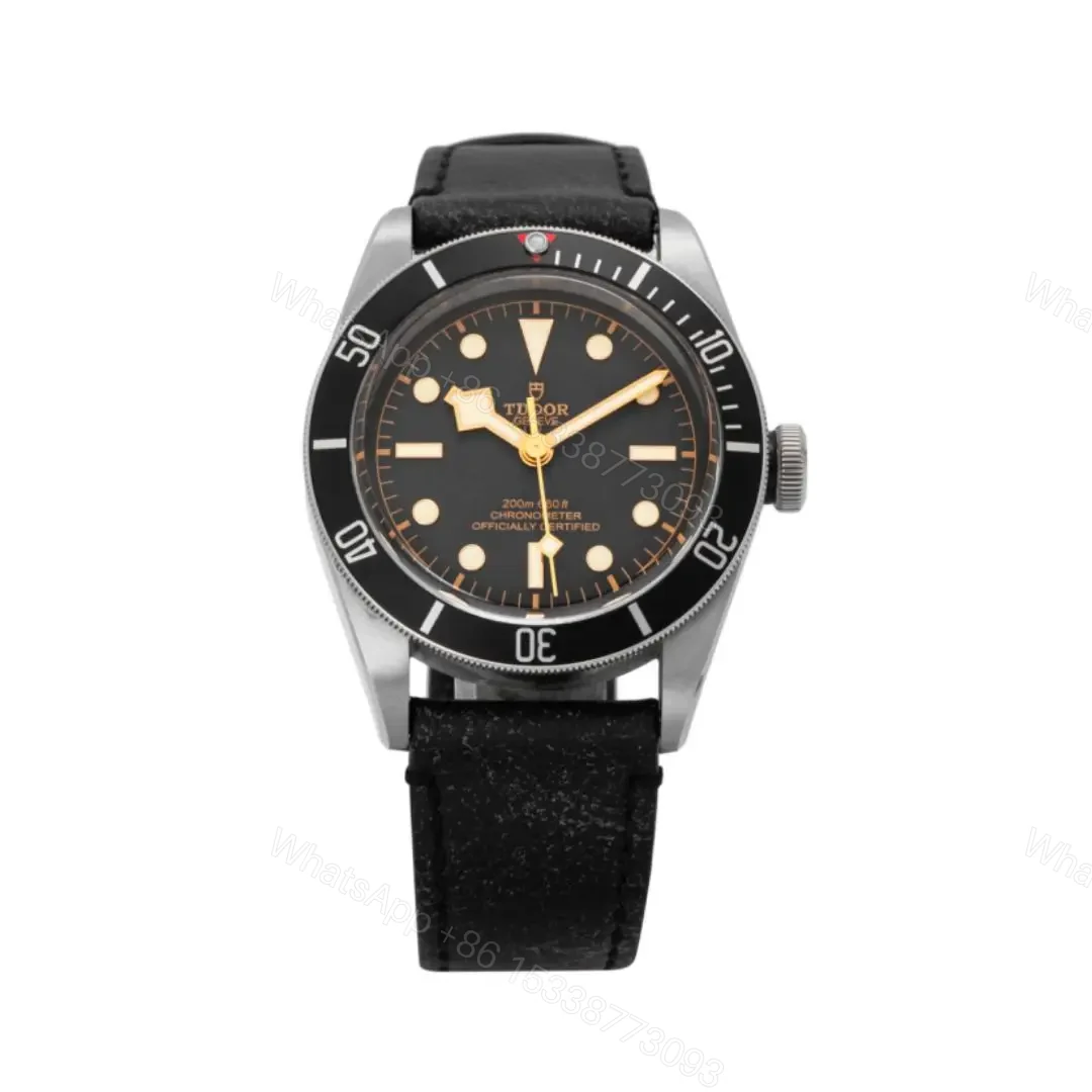 Tudor Heritage Black Bay Leather Replica – 41 mm Leather — view 1