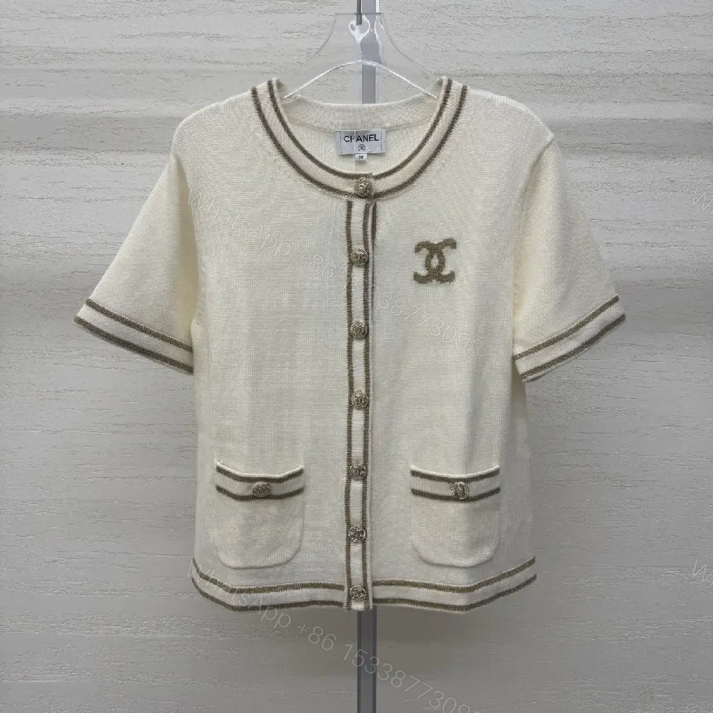 View 9 of Cream Tweed Cardigan Jacket with Signature Detailing
