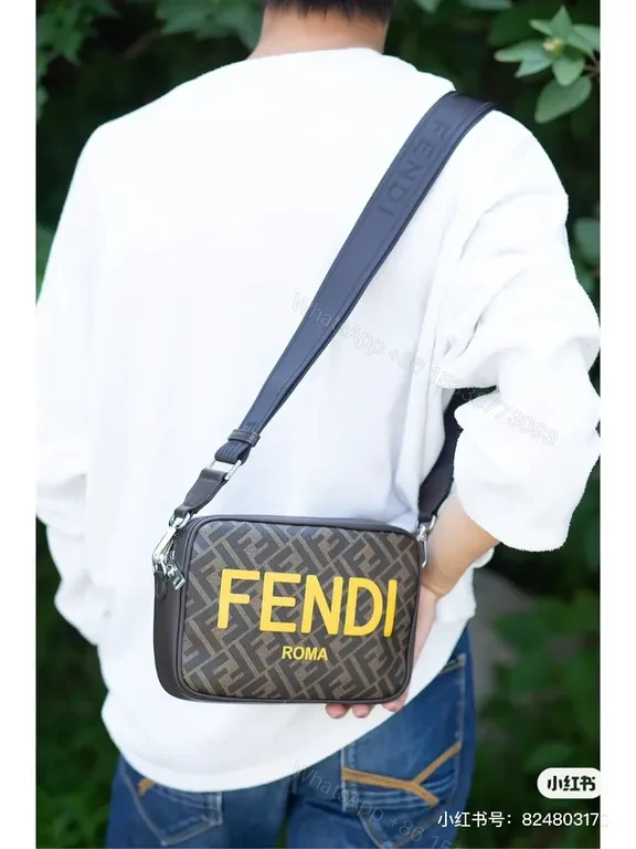 View 6 of Bold Monogram Crossbody with Fendi Touch Bag
