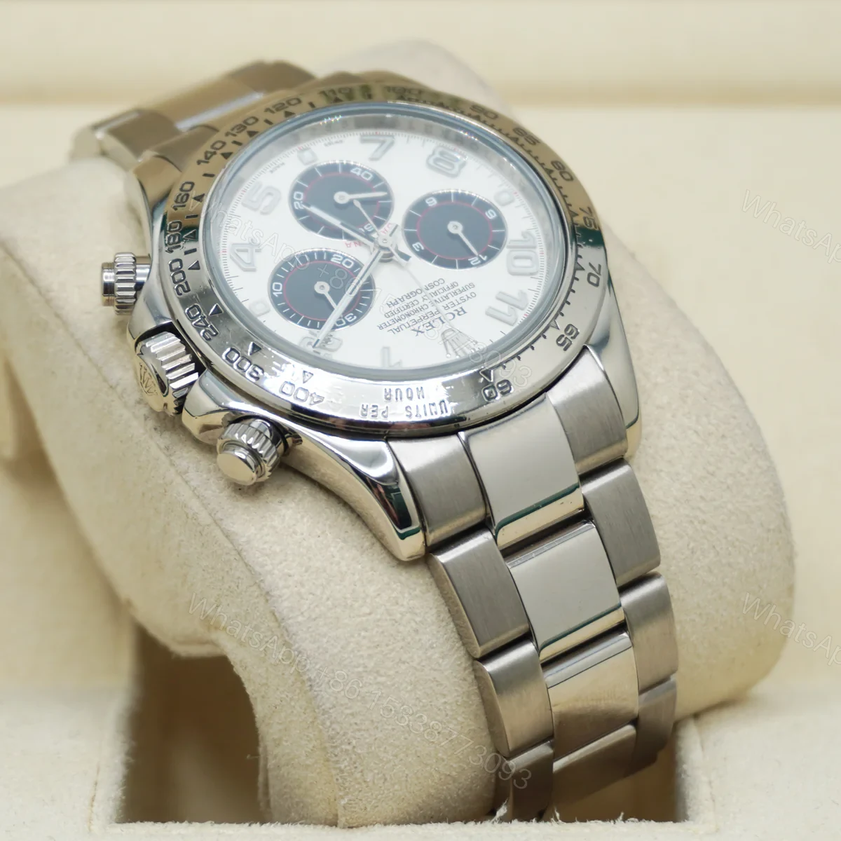 View 7 of Superclone Rolex Daytona Panda Dial 116509 Arabic Numberals