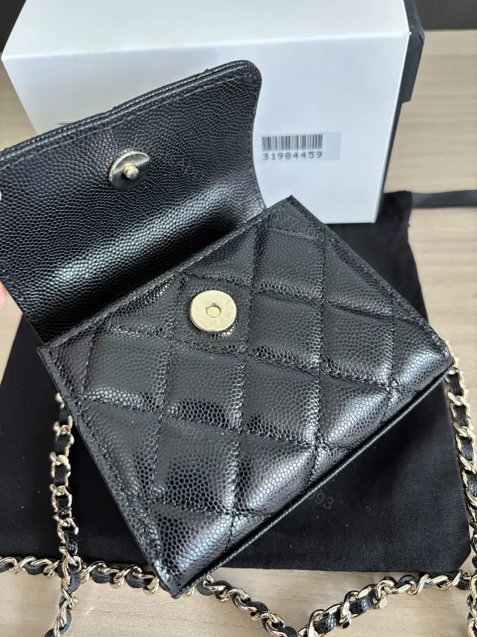 View 9 of Mini Quilted Chain Bag: Luxurious Everyday Classic