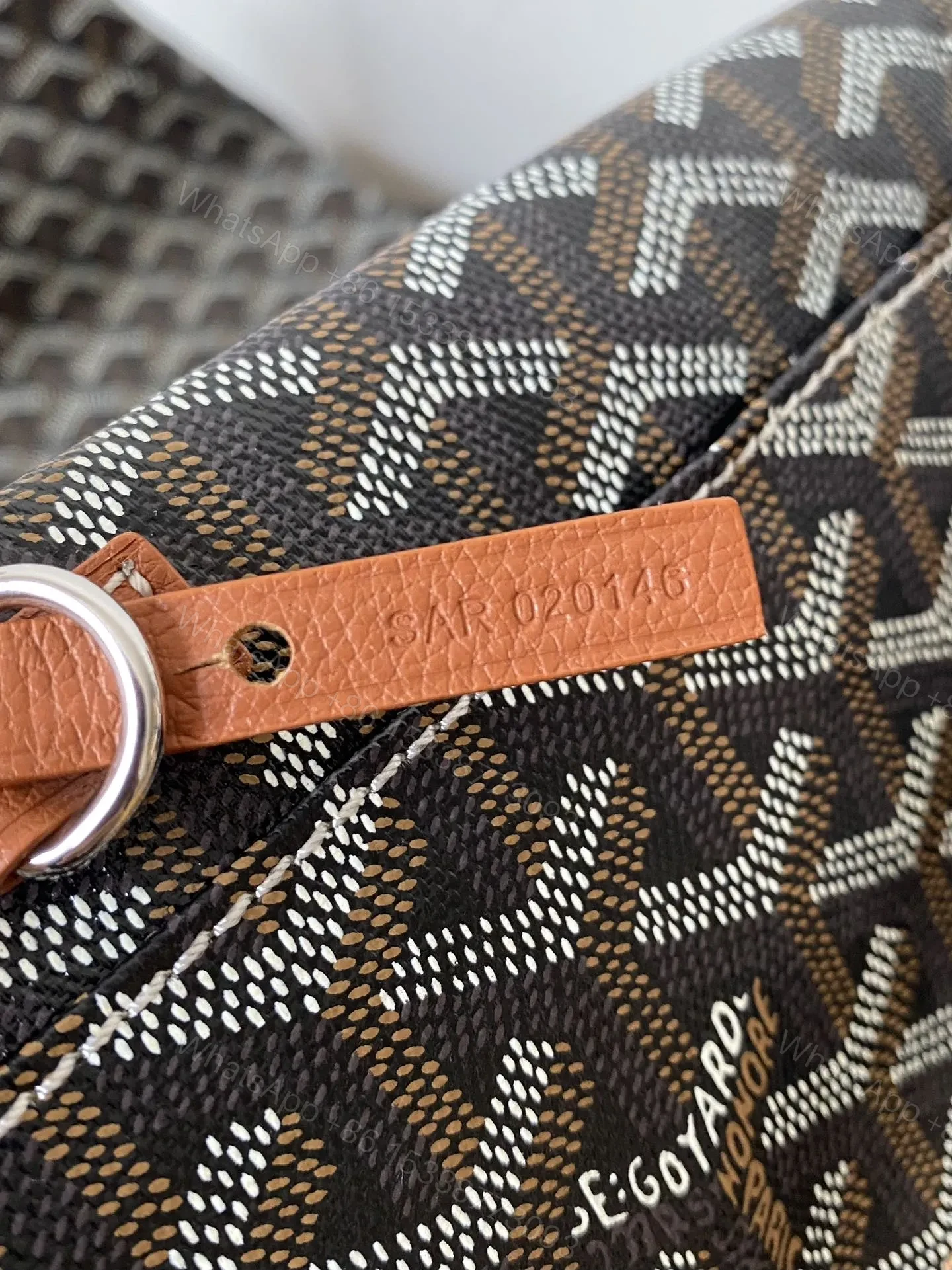 View 7 of GOYARD Goyardine Artois MM Tote Bag