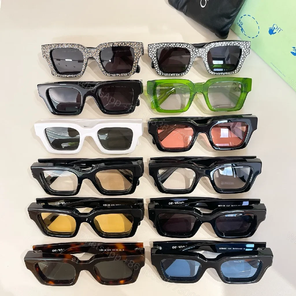 View 3 of Bold, Modern Frames Sunglasses: Oversized Gold Accents