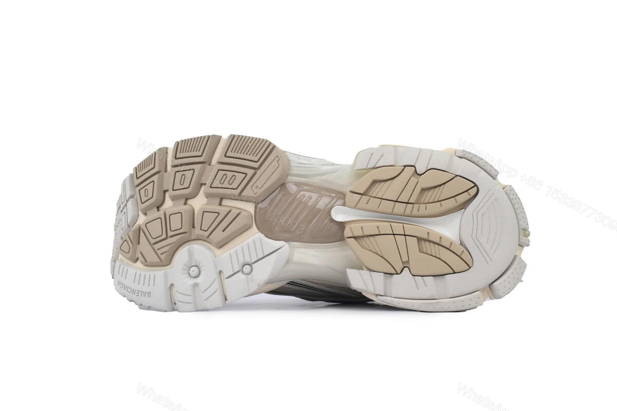 View 2 of Balenciaga Runner Sneaker White Brown 772767 W3RNY 1205
