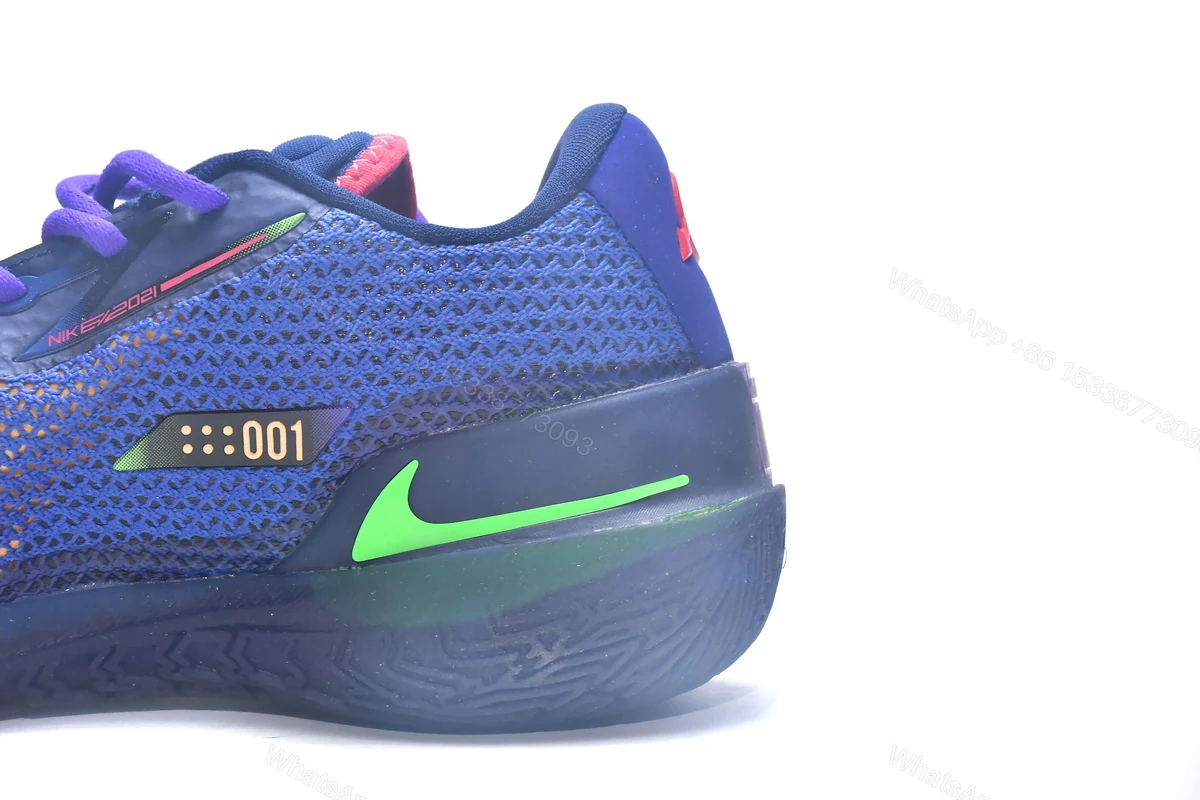 View 3 of Nike Air Zoom G.T. Cut Blue Void Siren Red CZ0175-400