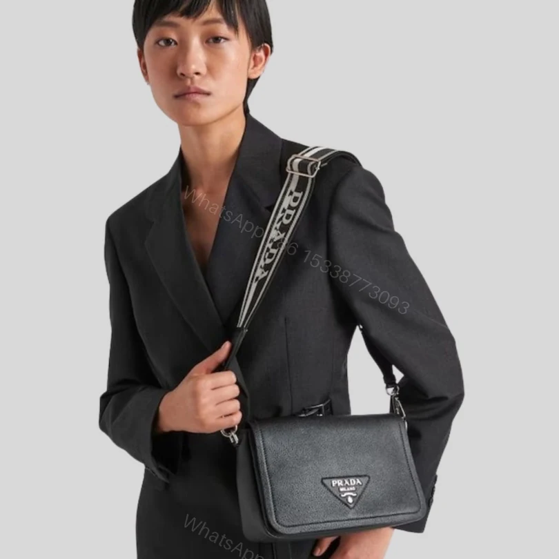 View 10 of Prada Small Shoulder Bag In Black 23cm