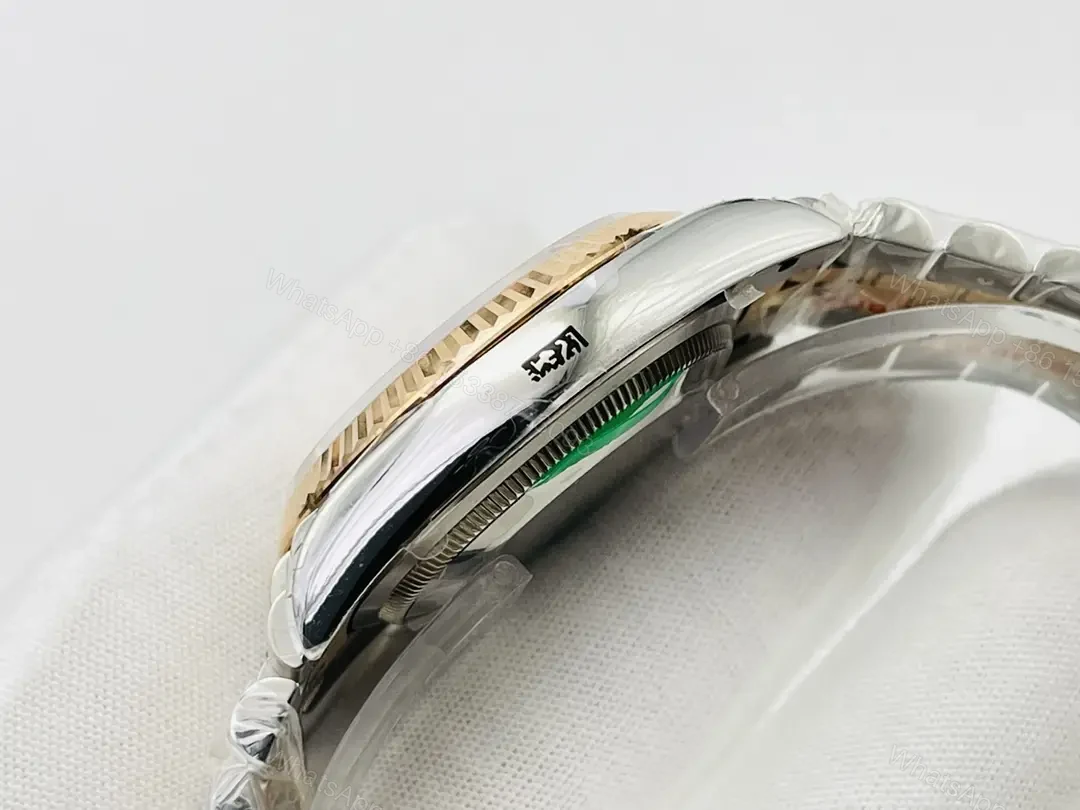 View 6 of Rolex Datejust 36 Stainless Stainless Steel – Everose – Fluted Rose Roman Diamond Jubilee 126231-0049