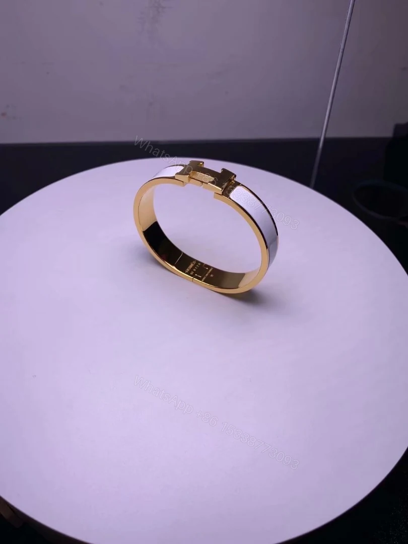 View 10 of 100% Original Hermes H Bracelet