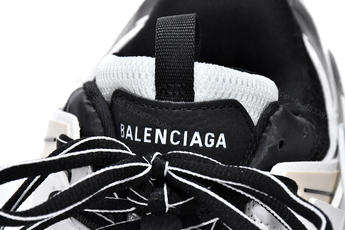 View 5 of Balenciaga Track. Black White Yellow 542023 W3NM3 7261
