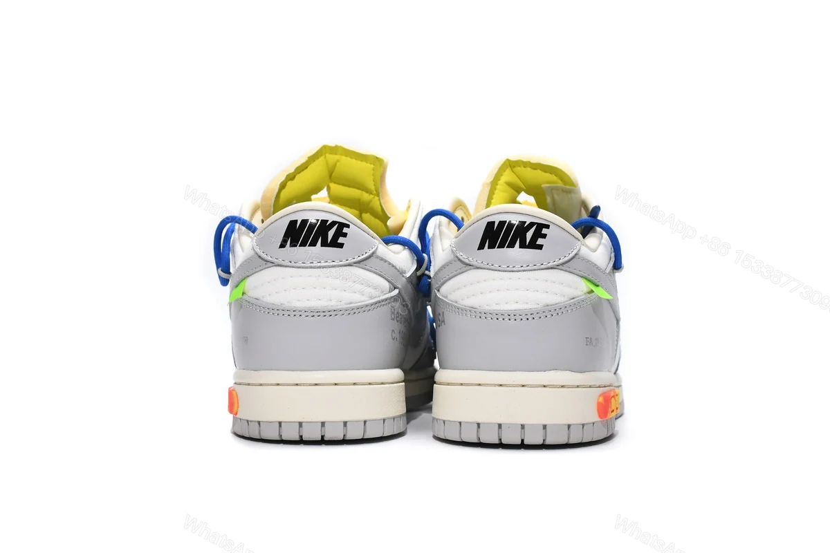 View 3 of OFF WHITE x Nike Dunk SB Low The 50 NO.10 DM1602-112