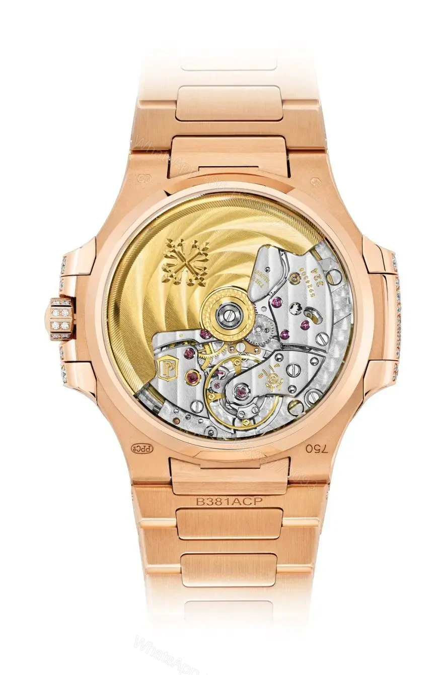 View 2 of Replica Patek Philippe Nautilus Full Diamond