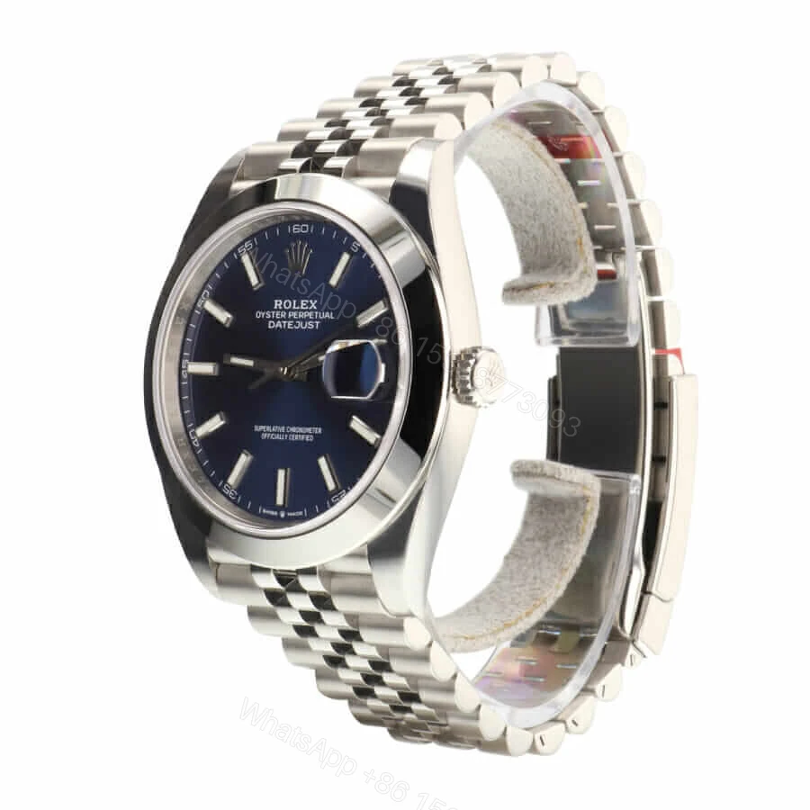 View 2 of Rolex Datejust 126300 Steel Blue Dial Super Clone
