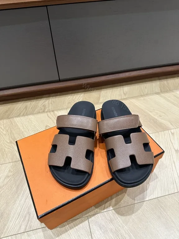 View 6 of Leather-Hued Sketch Sandals: Luxe, Breathable, Everyday Wear