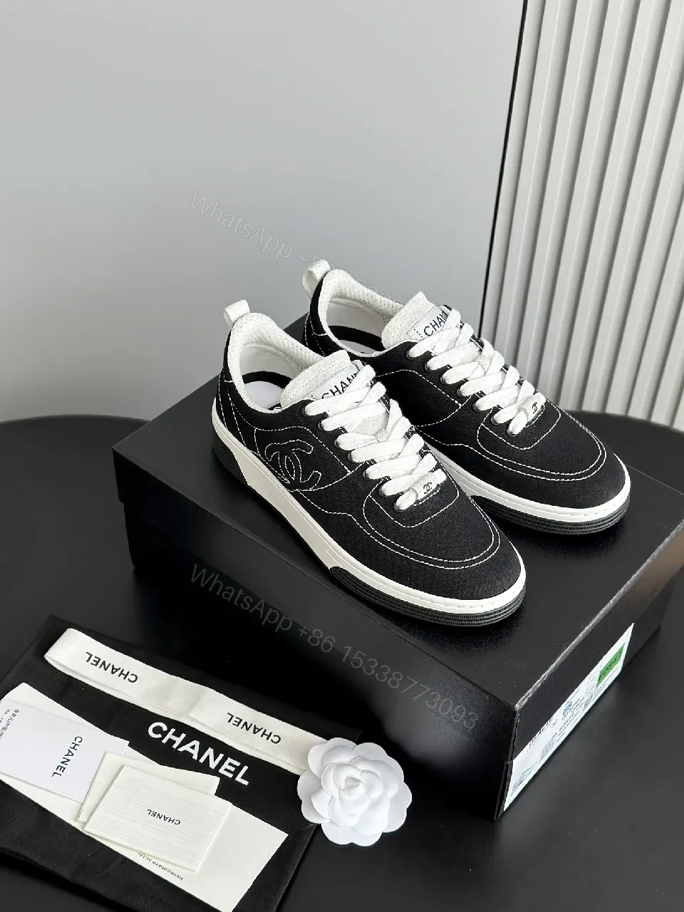 Textured Leather Sneakers – Contemporary Chic, All-Day Comfort — view 1