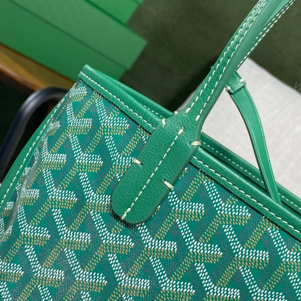 View 5 of 高仿Goyard*GY10182雙面兩用MiniTote手袋綠色免檢版