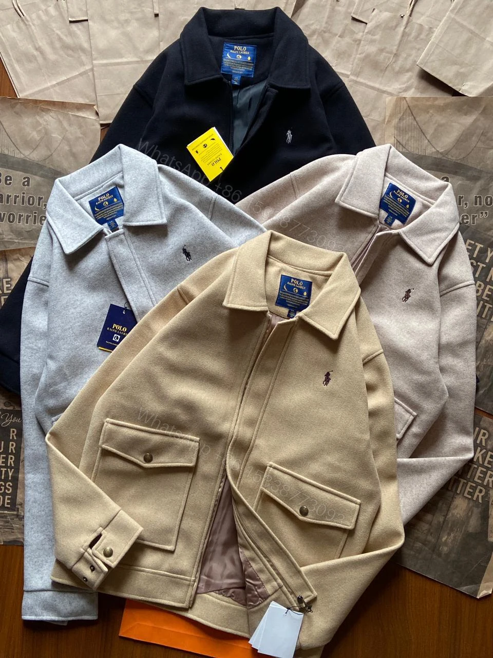First Copy Ralph Lauren Imported Tweed Jacket for Men — view 1