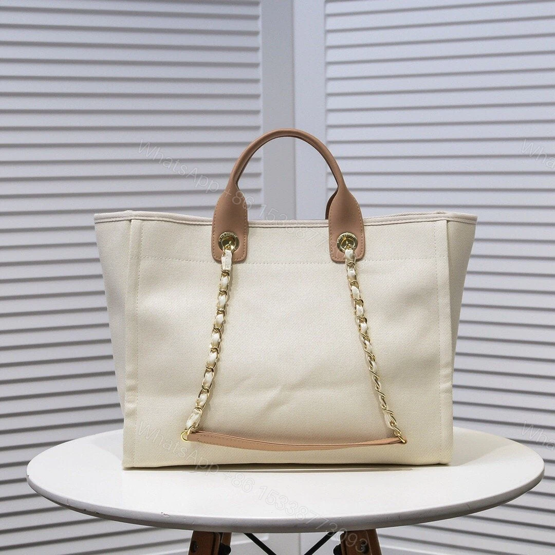 View 9 of Chanel Deauville Tote Bag